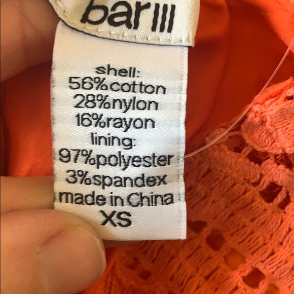 3/$25 NWT bar iii cape town dress - Picture 13 of 13